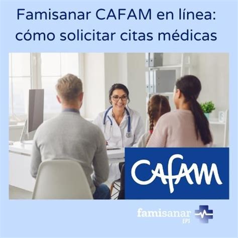 cafam citas en linea|Cafam Salud